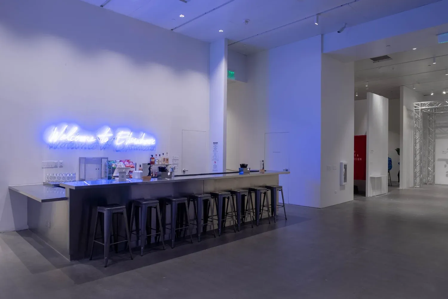 A cocktail reception in the Wonderspaces event space